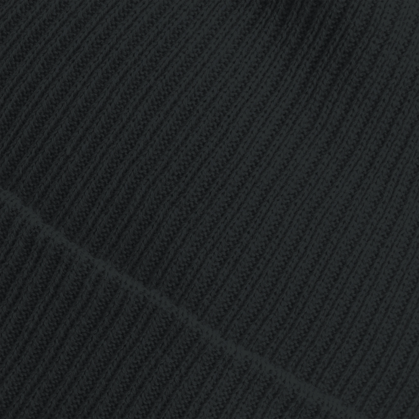 Organic cotton beanie black